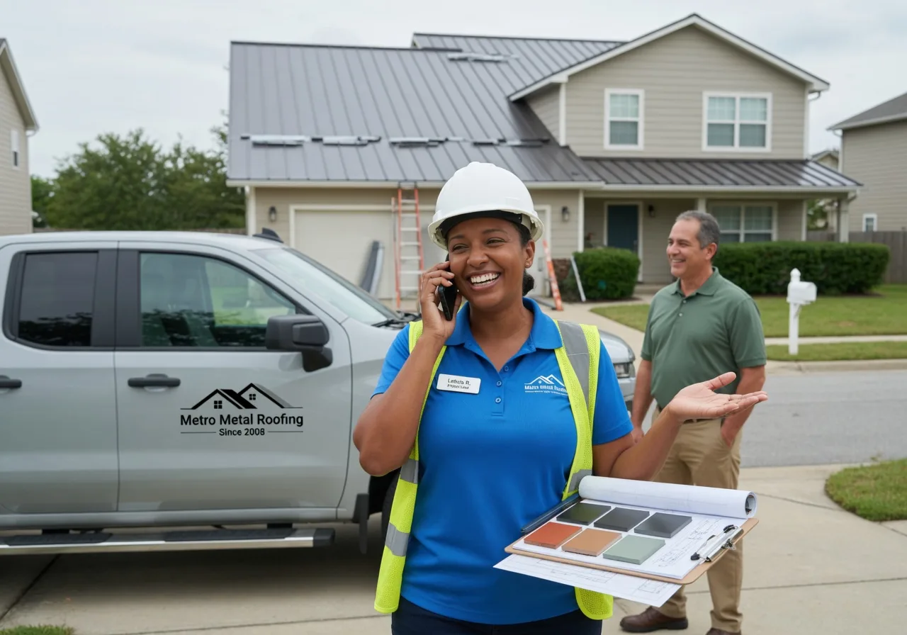 Storm Damage Metal Roof Repair in Garden City, MN